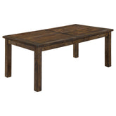 Coleman 84-inch Counter Height Dining Table Golden Brown